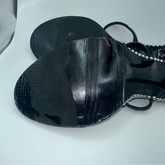 Alexander Wang Shoes Women’s US 9N Nova PVC Strap Stud Slingback Clear Heels - Picture 6 of 13